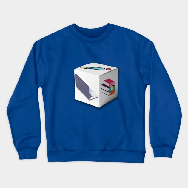 The Official Writer's Block Crewneck Sweatshirt by TheWriteStuff